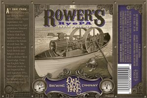 Oak Park Brewing Company Rower's Ryepa June 2015