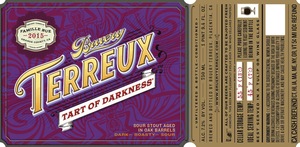 Bruery Terreux Tart Of Darkness May 2015