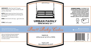 Urban Family Brewing Company Brett Baby Cakes May 2015
