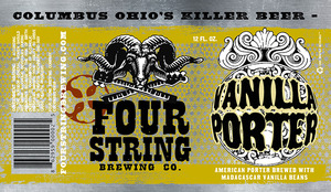 Four String Brewing Co. Vanilla Porter June 2015
