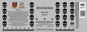 3 Stars Brewing Company Desolation Imperial Porter June 2015