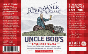Riverwalk Brewing Co. Uncle Bob's May 2015