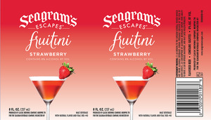 Seagram's Escapes Fruitini Strawberry May 2015