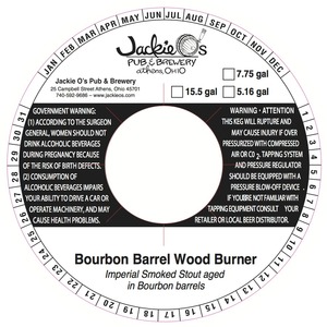 Jackie O's Bourbon Barrel Wood Burner June 2015