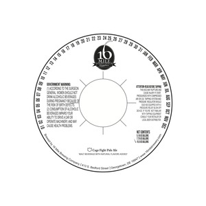 16 Mile Brewing Company, Inc Cage Fight Pale Ale July 2015