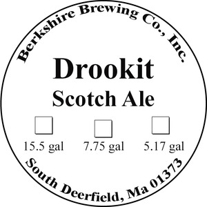 Berkshire Brewing Company Drookit Scotch Ale June 2015