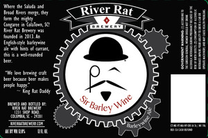 River Rat Brewery Sir Barleywine June 2015