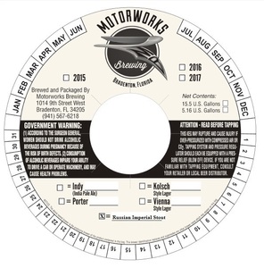 Motorworks Brewing Russian Imperial Stout