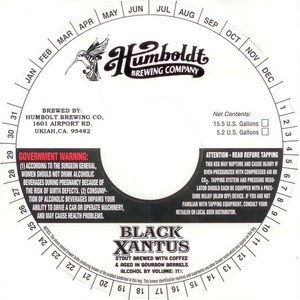 Humboldt Brewing Co Black Xantus July 2015