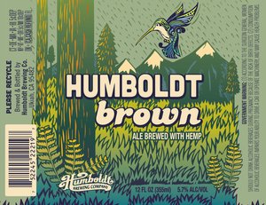 Humboldt Brewing Co Humboldt Brown August 2015