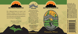 Blackrocks Brewery Hiawatha Wheat July 2015