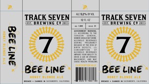 Bee Line Honey Blonde Ale July 2015