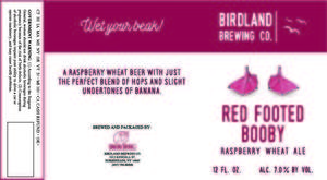 Birdland Brewing Company Red Footed Booby July 2015