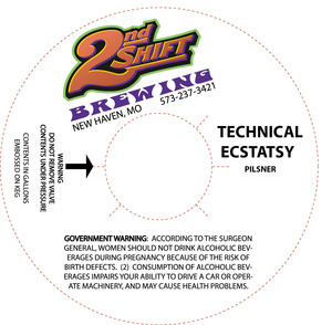 2nd Shift Brewing Technical Ecstasy July 2015