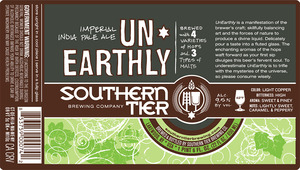 Southern Tier Brewing Company Unearthly July 2015