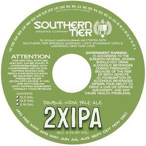 Southern Tier Brewing Company 2xipa July 2015