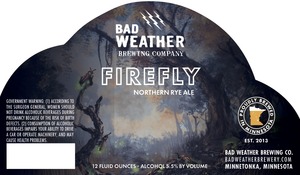 Firefly Northern Rye Ale July 2015