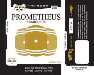 Big Boss Brewing Prometheus Unbound July 2015