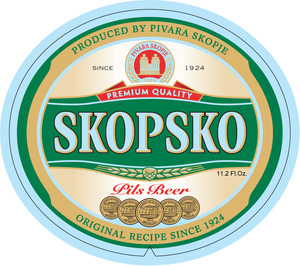 Skopsko Beer July 2015