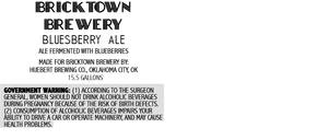 Bricktown Brewery Bluesberry Ale July 2015