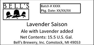 Bell's Lavender Saison Ale