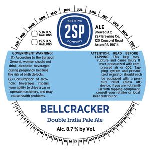 2sp Brewing Company Bellcracker Dbl IPA July 2015