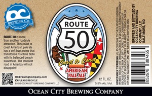 Ocean City Brewing Route 50