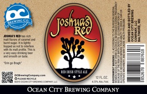 Ocean City Brewing Joshua's Red
