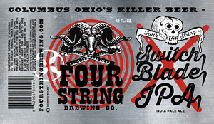 Four String Brewing Co. Switchblade IPA July 2015