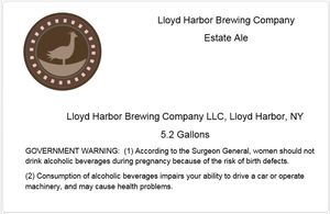 Lloyd Harbor Brewing Company July 2015