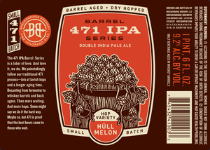 Breckenridge Brewery Barrel 471 IPA Series Double IPA July 2015