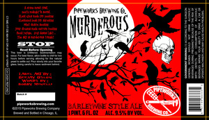 Pipeworks Brewing Company Murderous July 2015