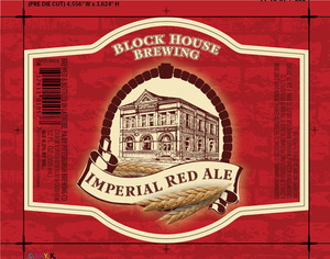 Block House Brewing Imperial Red August 2015