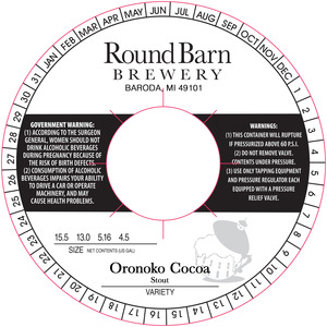 Round Barn Brewery Oronoko Cocoa Stout