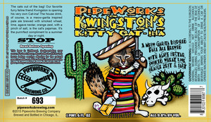 Pipeworks Brewing Company Kwingston's Kitty Cat-ina August 2015