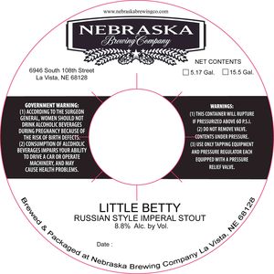 Nebraska Brewing Company Little Betty