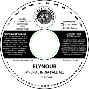 Cold Creek Brewery LLC Elynour July 2015