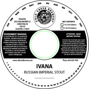 Cold Creek Brewery LLC Ivana August 2015