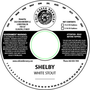 Cold Creek Brewery LLC Shelby August 2015