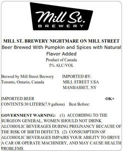 Mill St. Brewery Nightmare On Mill Street July 2015