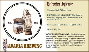 Hefeweizen Splendor August 2015