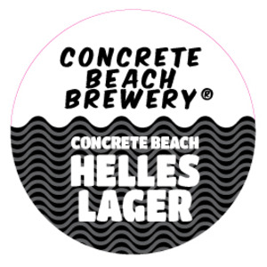 Concrete Beach Helles Lager August 2015