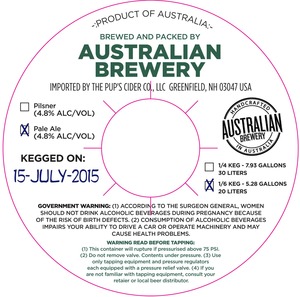 Australian Brewery Pale Ale