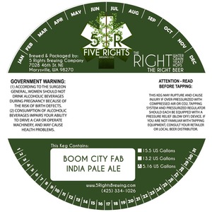 5 Rights Brewing August 2015