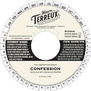 Bruery Terreux Confession