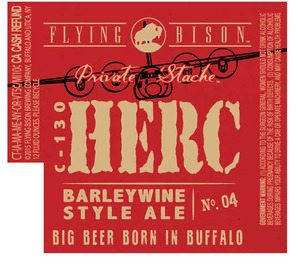 Flying Bison Herc Barleywine Style Ale