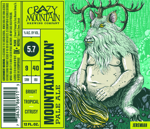 Crazy Mountain Brewing Company Mountain Livin' August 2015