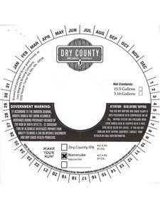 Dry County Brewing Company Namesake