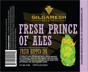 Gilgamesh Brewing Fresh Prince Of Ales