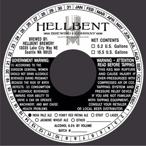 Hellbent Brewing Company India Pale Ale July 2015